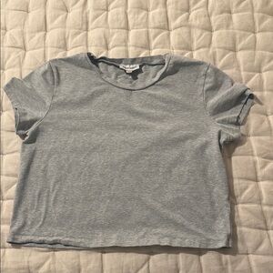 Gold Hinge Gray Women's Crop Top size medium